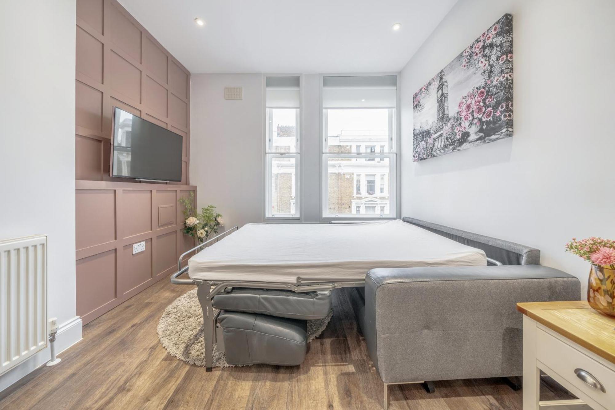 Bright & Modern 2-Bed Notting Hill Apartment ロンドン エクステリア 写真